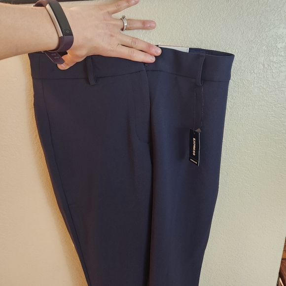 Express Blue Curvy Skinny High Rise Pants - Picture 5 of 8